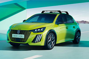 Barras de techo transversales Peugeot 208