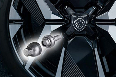 Juego de bulones de seguridad Peugeot 208